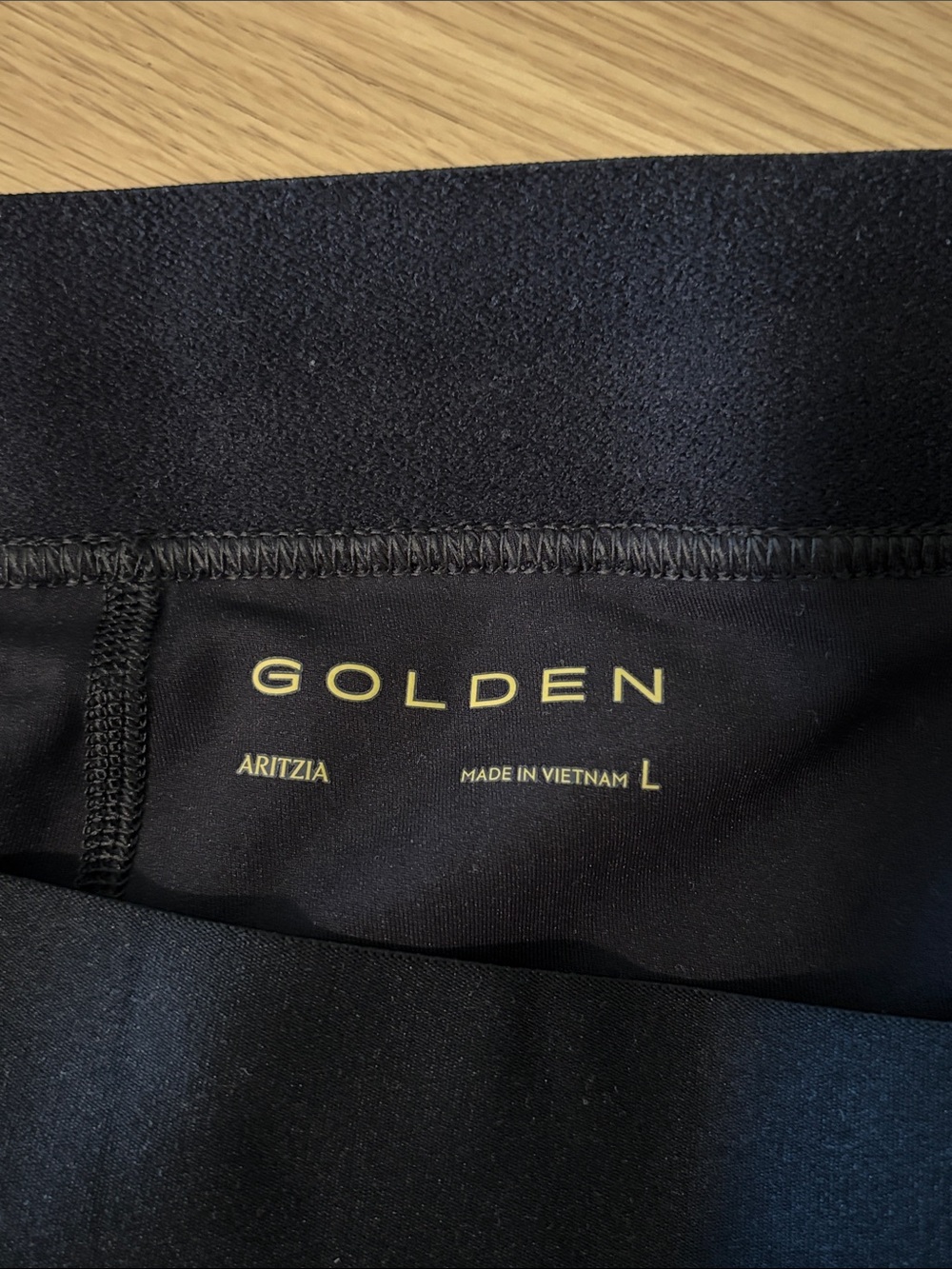 Aritzia Golden Tennis Skort in Black (size L) - Picture 5 of 5